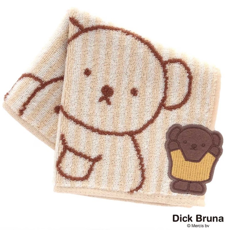 Dick Bruna タオルハンカチ  ボリス  アップリケ刺繍/IV